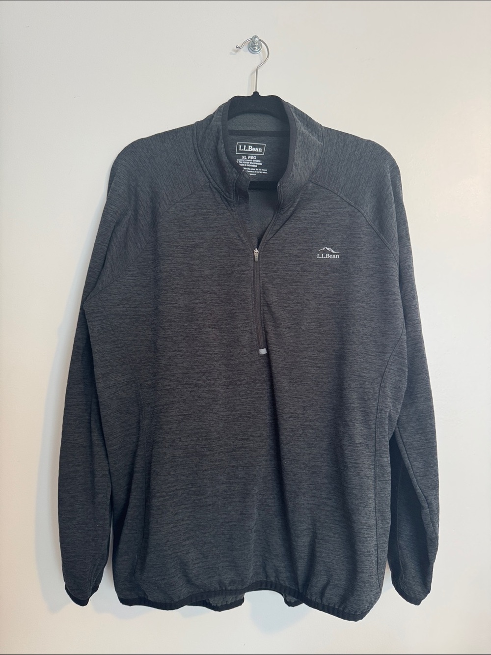 L.L. Bean Women's Adventure Grid Fleece Quarter-Zip Pullover